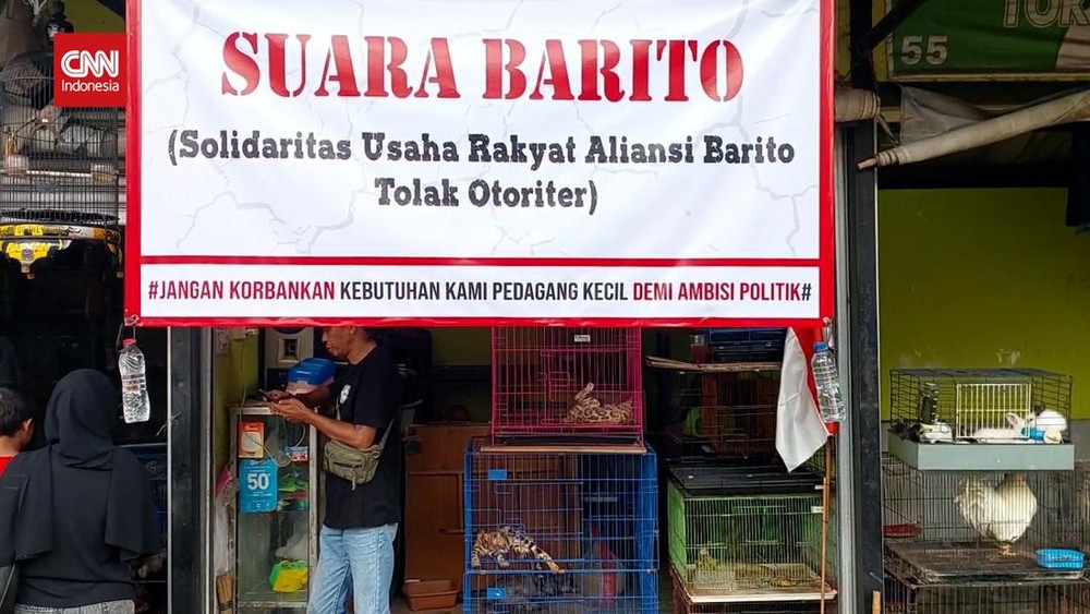 Taman Baru Jakarta Tetap Dibangun, Pedagang Menolak Pindah!